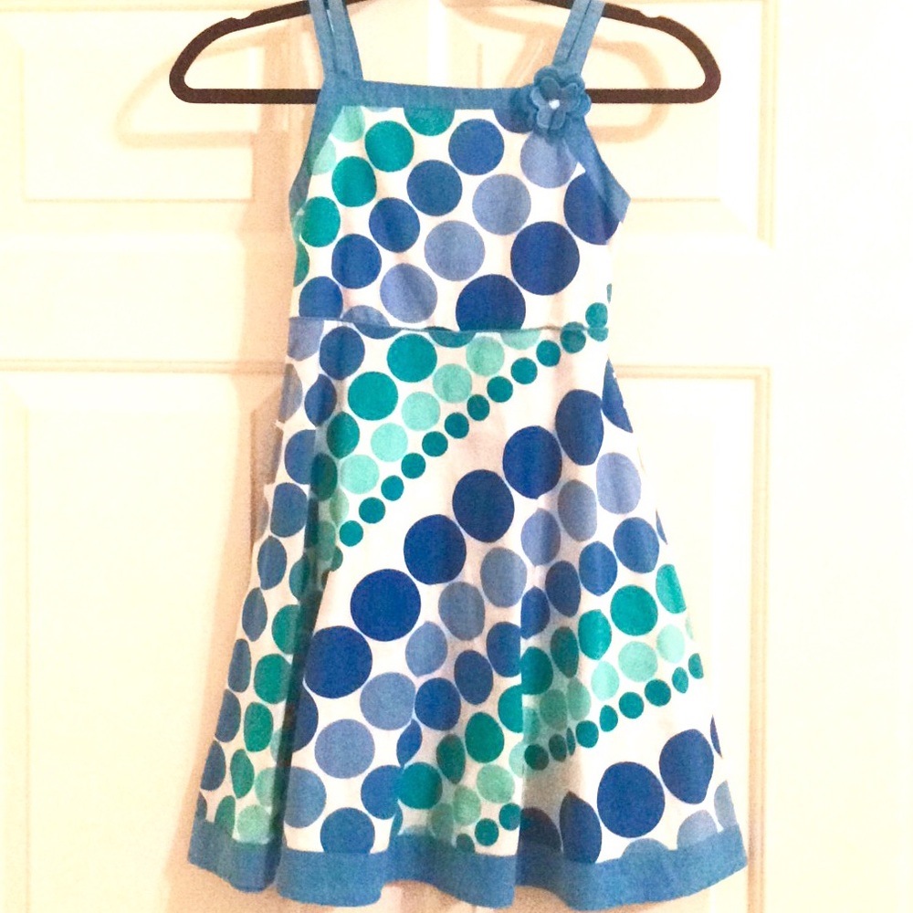 Girls Beri Blue summer dress